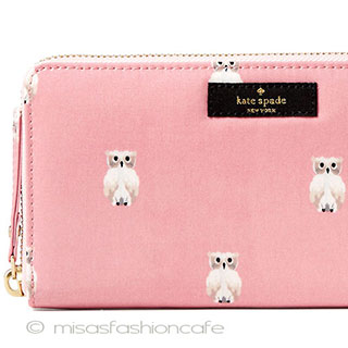 （画像用） ケイトスペード再再販 長財布　ふくろう