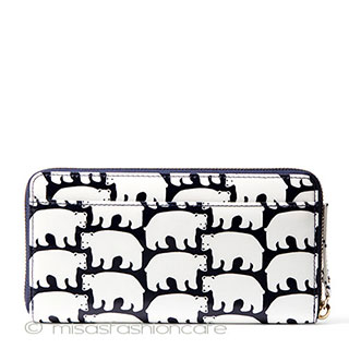 （画像用） ケイトスペード　再販！ ポーラーベア・白くま柄　