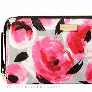 （画像用） ケイトスペード　お財布 お花　ローズベッド