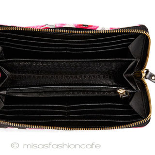 （画像用） ケイトスペード　お財布 お花　ローズベッド