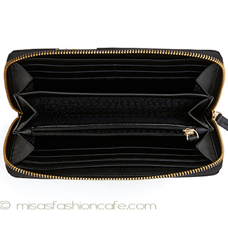 （画像用） ケイトスペード　長財布 デイジーのお花と蜜蜂