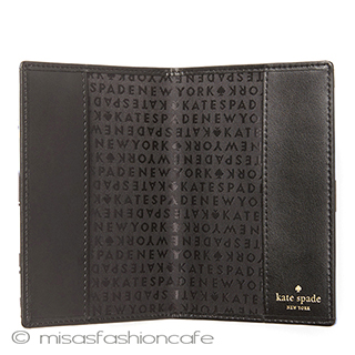 （画像用） ケイトスペード　猫ネコ パスポートケース