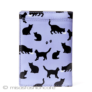 （画像用） ケイトスペード　猫ネコ パスポートケース