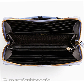 （画像用） ケイトスペード　長財布 猫ネコ　ご飯の時間