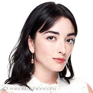 （画像用） ケイトスペード　ピアス シャンパン　モエ