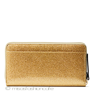 （画像用） ケイトスペード　長財布 Goldグリッター　再販