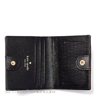 （画像用） ケイトスペード　お財布 二つ折り　ゴールド