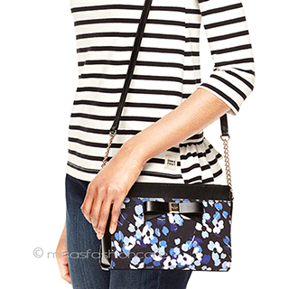 （画像用） ケイトスペード　紫陽花 お花　ショルダーバッグ