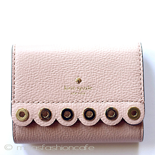 （画像用） ケイトスペード　お財布 二つ折り　スタッズ