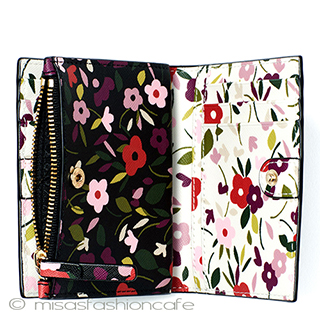 （画像用） ケイトスペード　財布 コンパクト　二つ折り