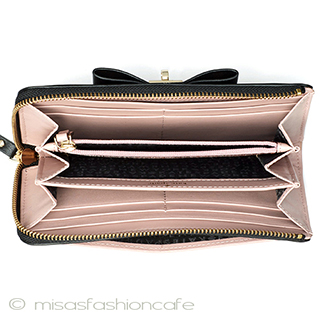 （画像用） ケイトスペード リボン　長財布