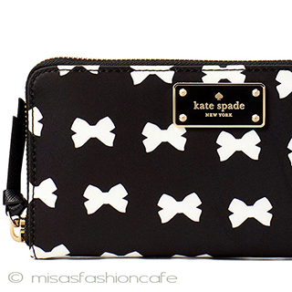 （画像用） ケイトスペード リボン　長財布