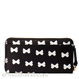 （画像用） ケイトスペード リボン　長財布