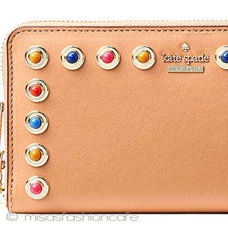 （画像用） ケイトスペード　 ビジュー　長財布