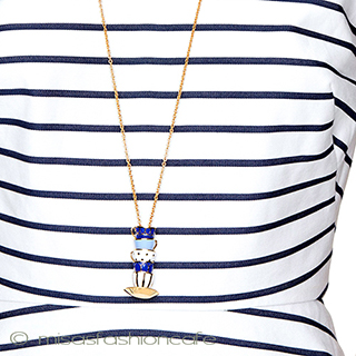 （画像用） ケイトスペード　ネックレス ティーカップ＆ソーサー