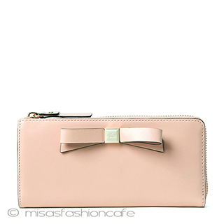 （画像用） ケイトスペード リボン　長財布