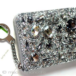 （画像用） ケイトスペード　お財布 キラキラ・ビジュー