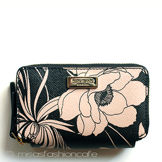 （画像用） ケイトスペード　ミニ財布 コンパクト　花柄