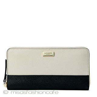 （画像用） ケイトスペード　お財布 バイカラー　長財布