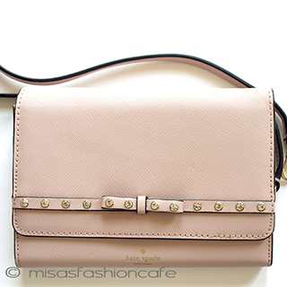 （画像用） ケイトスペード　おリボン お財布兼２wayバッグ