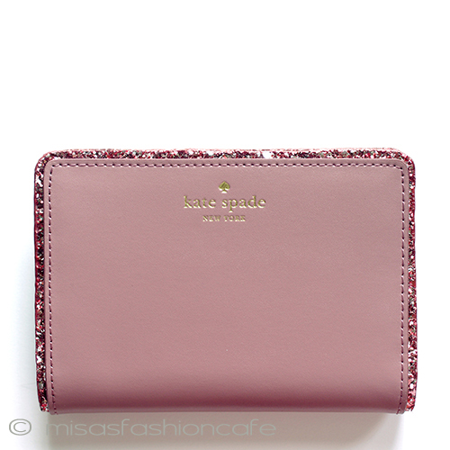 （画像用） ケイトスペード　お財布 グリッター二つ折り