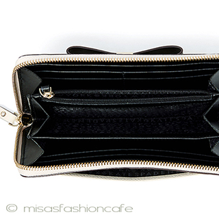 （画像用） ケイトスペード リボン　長財布