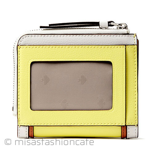 （画像用） ケイトスペード　お財布 二つ折り　3色レザー