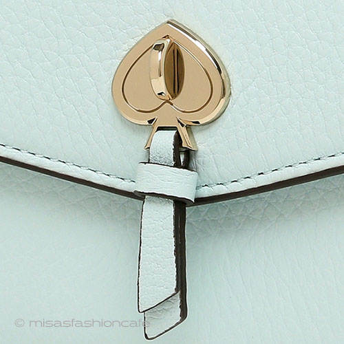 （画像用） ケイトスペード　お財布 水色　♠ビジュー金具