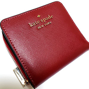 （画像用） ケイトスペード　お財布 二つ折り　レザー　