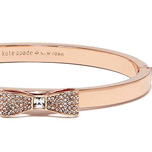 （画像用） ケイトスペード　バングル リボン　ブレスレット
