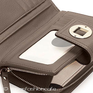 （画像用） Kate Spade　 お財布グレーブラウン