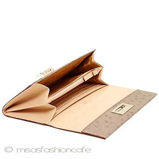 （画像用） ケイトスペード お財布 オーストリッチ