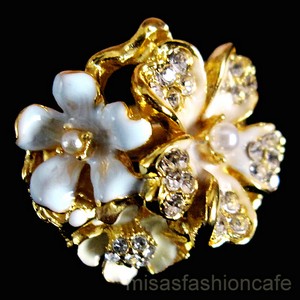 （画像用） パステル フラワーガーデン 　 KJL お花畑　リング