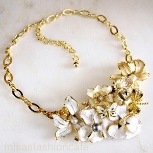 （画像用） パステル フラワーガーデン 　KJL お花畑　ネックレス