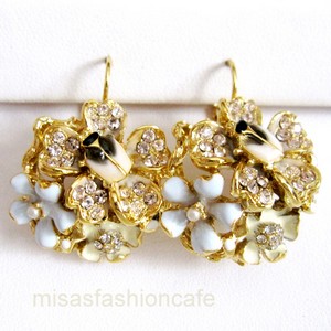 （画像用） パステル フラワーガーデン 　 KJL お花畑　ピアス