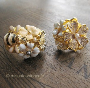 （画像用） パステル フラワーガーデン KJL ミツバチ リング