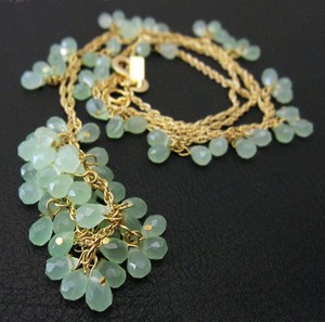 （画像用） マスカット・ドロップ　 ネックレスKJL