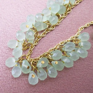 （画像用） マスカット・ドロップ　 ネックレスKJL