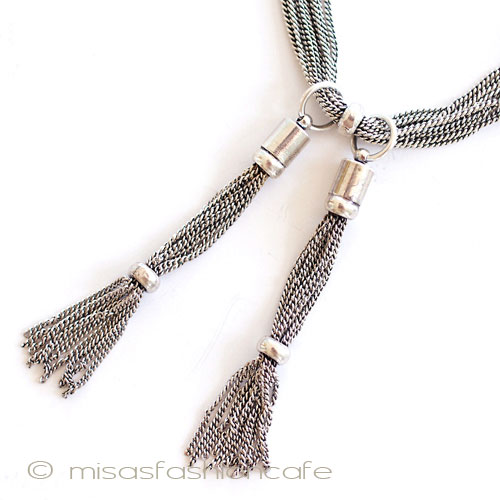 （画像用） フィリップ　オーディベール タッセル　ネックレス