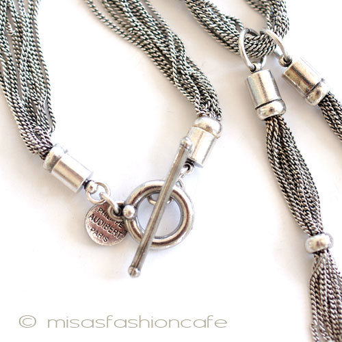 （画像用） フィリップ　オーディベール タッセル　ネックレス