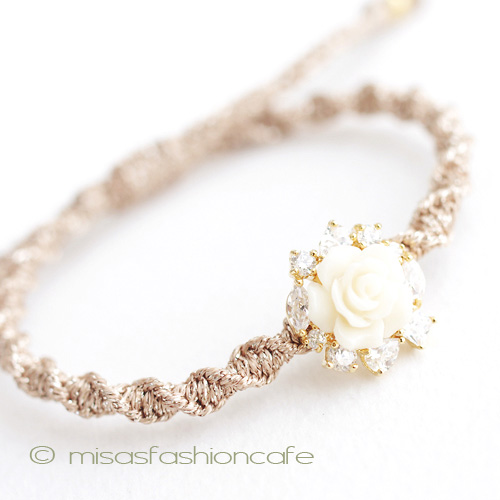 （画像用） ＴＡＩ　ブレスレット 　ローズフラワー