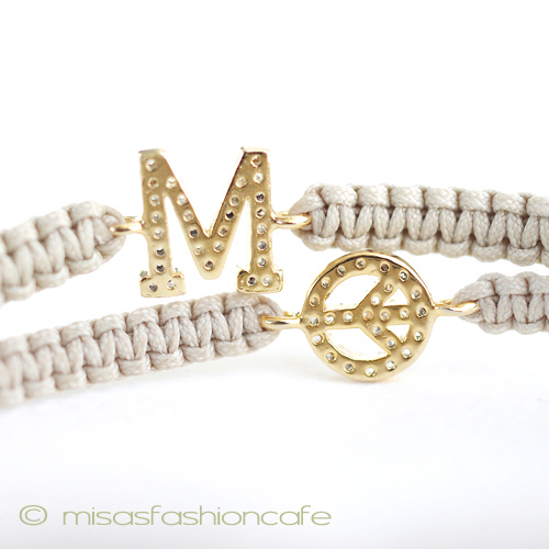 （画像用） ＴＡＩ　ブレスレット 「M」＆ピース２本セット！