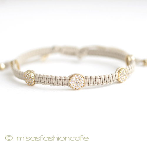 （画像用） ＴＡＩ　ブレスレット ５パヴェ・メダリオン