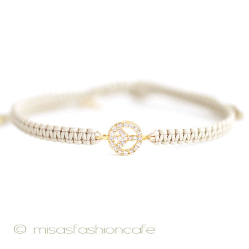 （画像用） ＴＡＩ　ブレスレット Gold　平和ピース