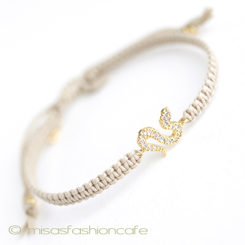 （画像用） ＴＡＩ　ブレスレット 　Gold　蛇へび　