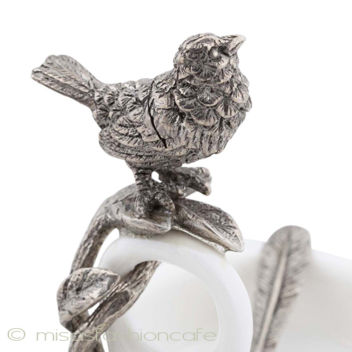 （画像用） 鳥スプーン付き調味料皿