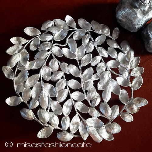 （画像用） マイケルミショー　銀葉 ポットスタンド　鍋敷き