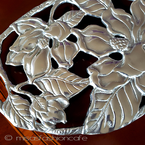 （画像用） ポットスタンド再販 木蓮の花　鍋敷き