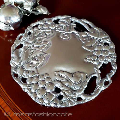 （画像用） ポットスタンド　 葡萄　鍋敷き