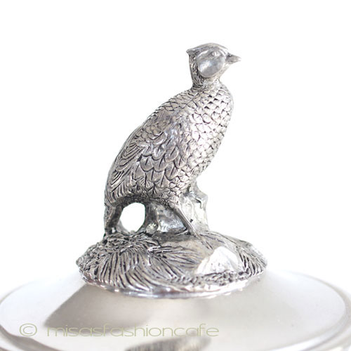 （画像用） 鳥キジのボウル カバー付き容器